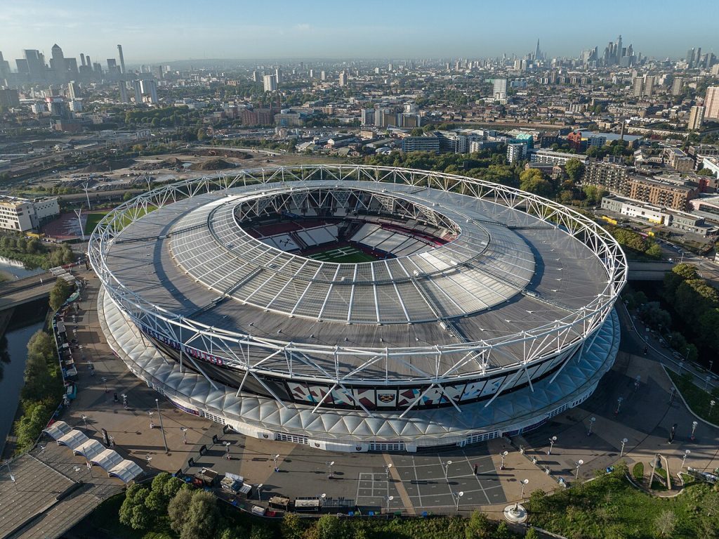 Toàn cảnh London Stadium, sân nhà của West Ham United